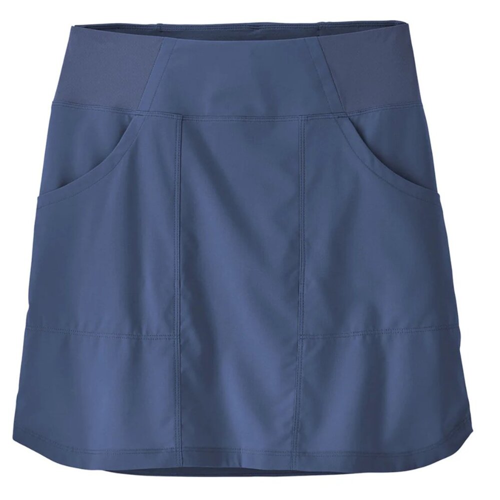 Patagonia Women's Tech Fishing Skort Blue Skirt Size Medium